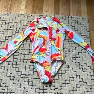 Girls long sleeve swim suit